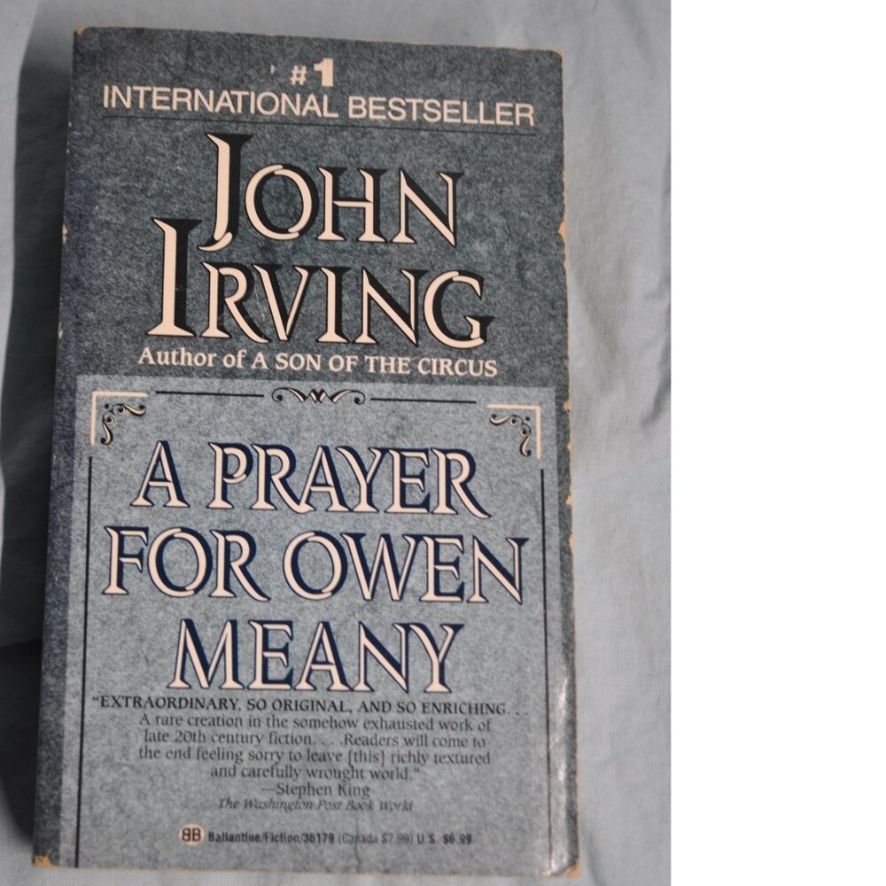 5 for $30 - A Prayer for Owen Meany vintage 1989 paperback book John Irving (17)
